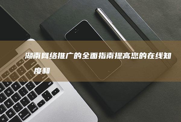 湖南网络推广的全面指南：提高您的在线知名度和业务增长