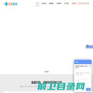 成都APP开发公司,APP定制,软件外包,小程序开发公司【麦鱼科技】