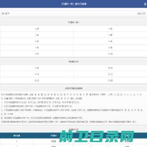 大写数字一到十